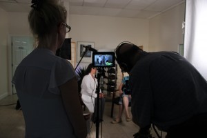 on set