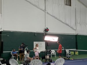 interview tennis player
