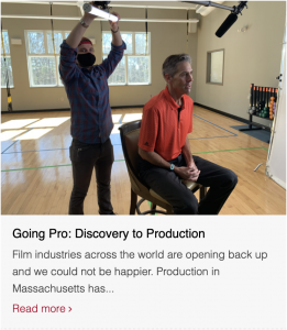 Screenshot of blogpost for final intern post