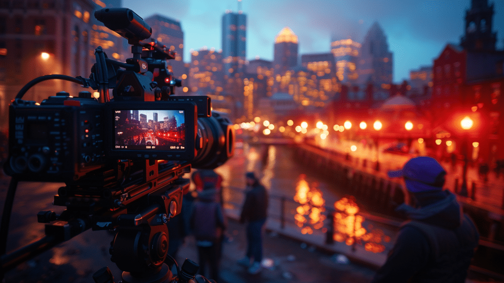 utilizing boston video production techniques on a shoot