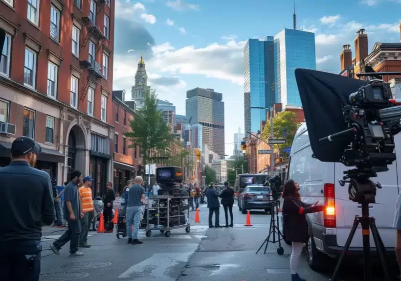 corporate videography on the streets of Boston